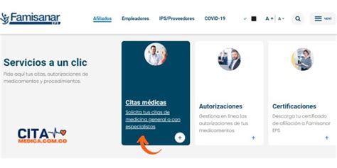 sacar cita mdica en famisanar|Novedades para Agendar tus Citas Médicas en。